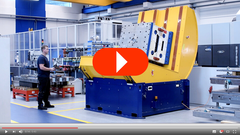 Dieses Leiritz Produkt Video zeigt das professionelle Werkzug Handling mit dem neuen Werkzeugwender Tool Mover ProTECH.