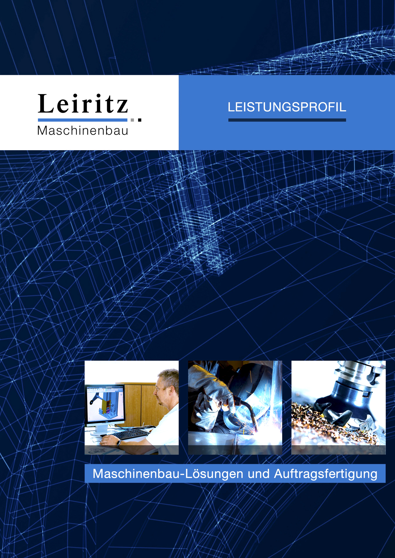 In dieser Firmen Broschüre sehen Sie das gesamte Leistungsprofil des Maschinenbau Herstellers Leiritz aus Süddeutschland.