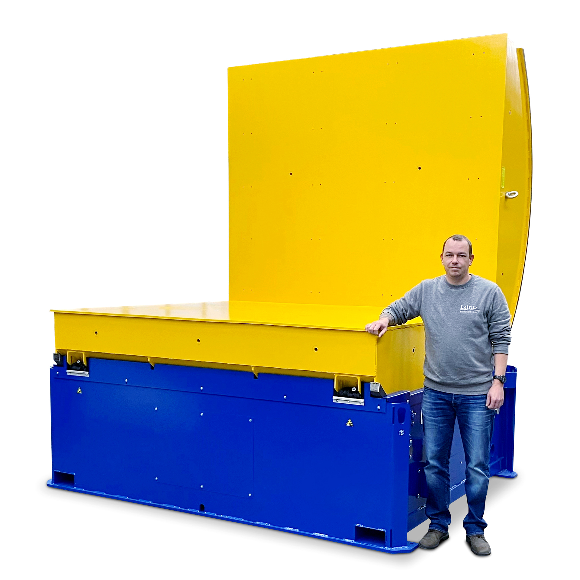 Die Werkzeugwender von Leiritz Maschinenbau können bis zu einer Tragkraft von 40 Tonnen beziehungsweise 80 Tonnen hergestellt werden.